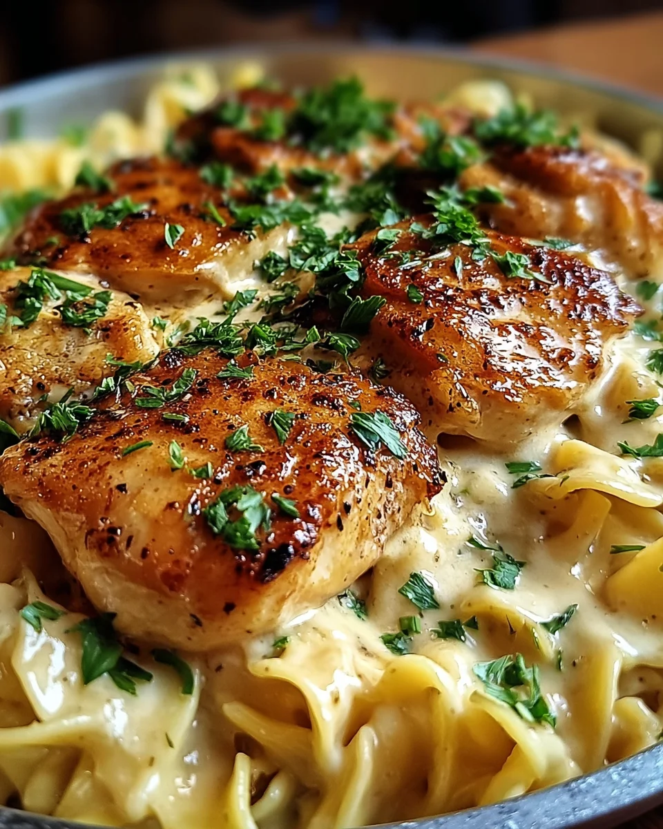One Pan Chicken Noodles One