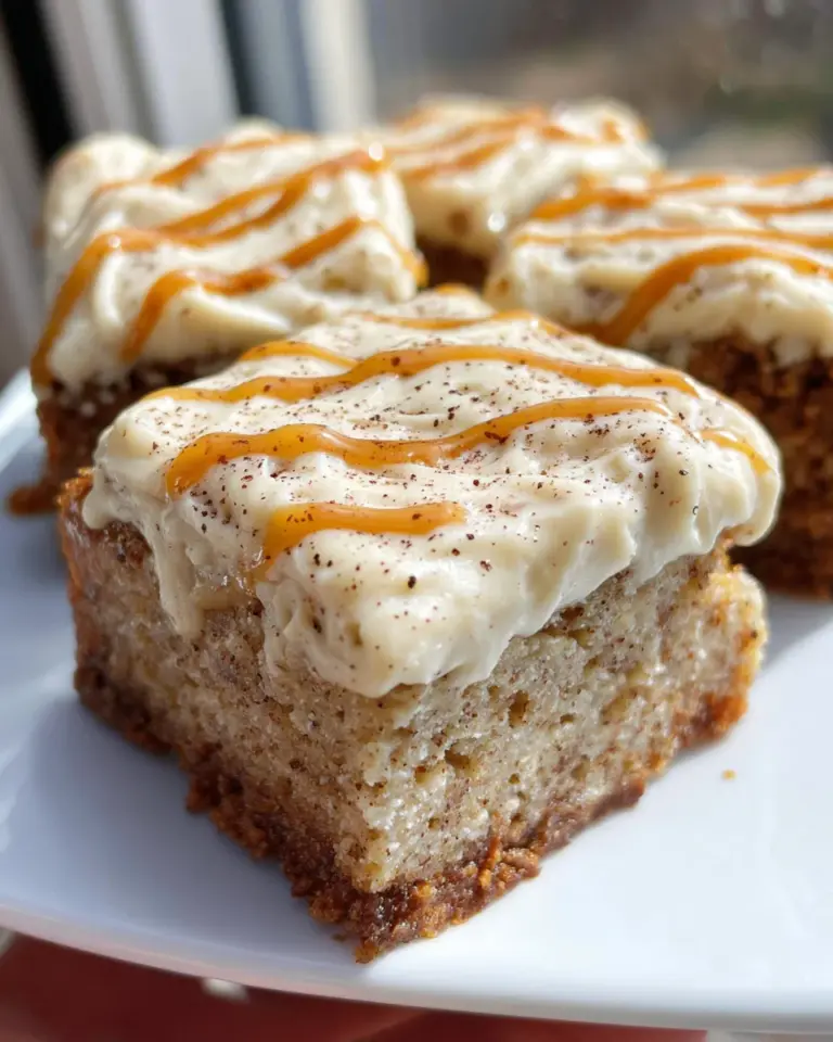Ooey Gooey Banana Bars