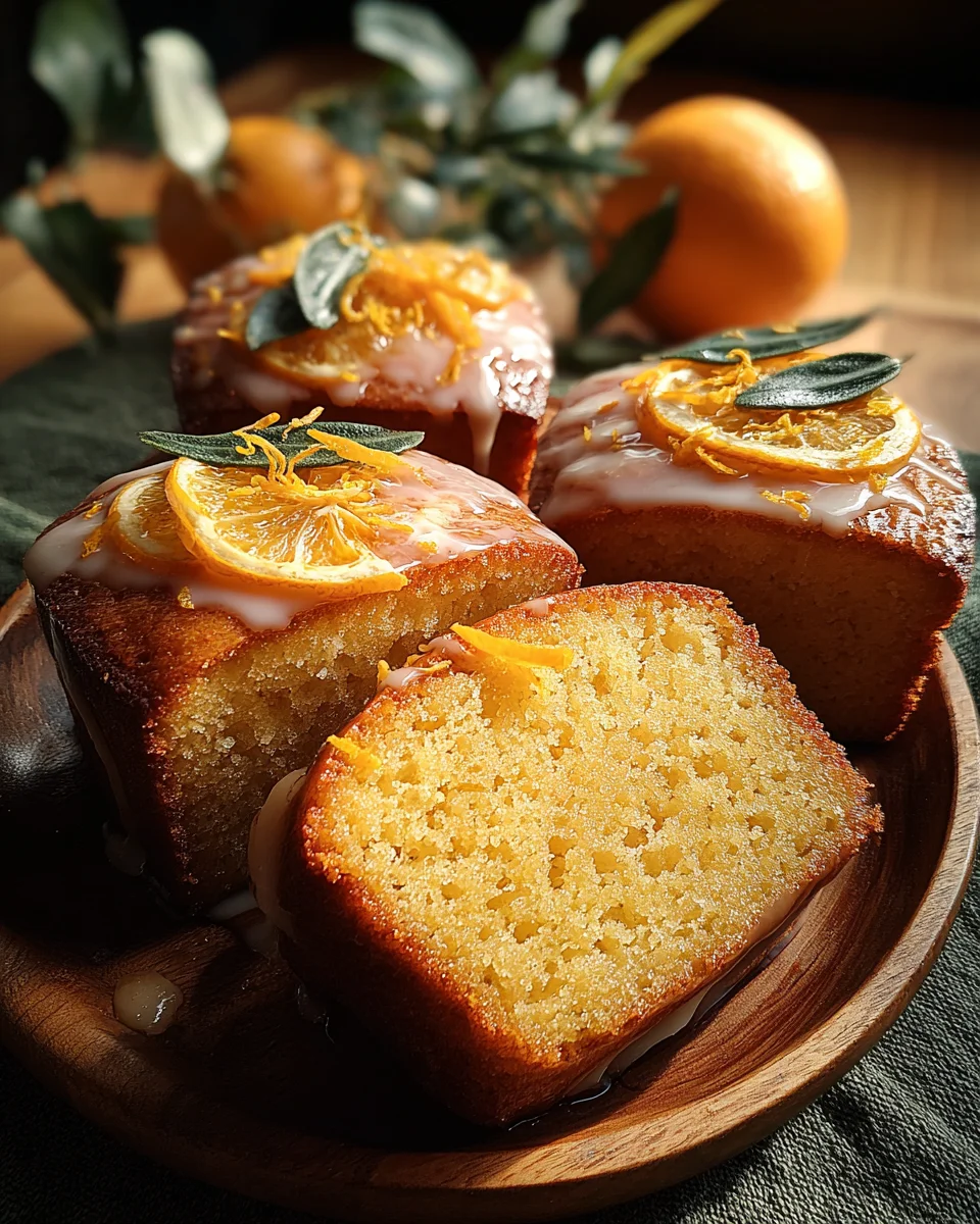 Orange Ginger Honey Cakes Orange