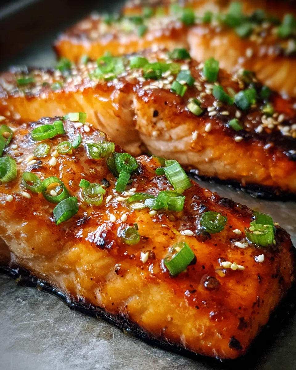 Orange Teriyaki Salmon Orange Teriyaki Salmon