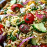 Orzo Pasta Salad Orzo Pasta Salad