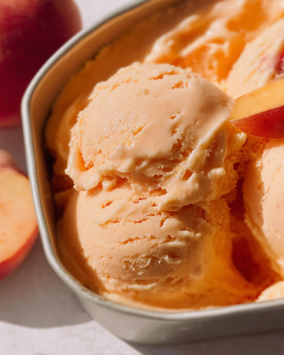 Peach Sorbet Peach Sorbet