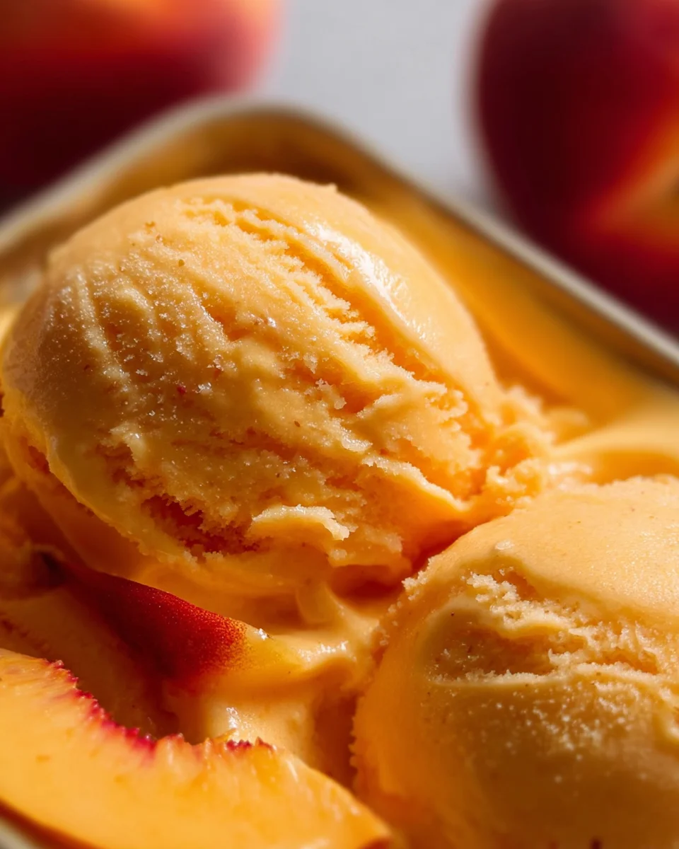 Peach Sorbet Peach