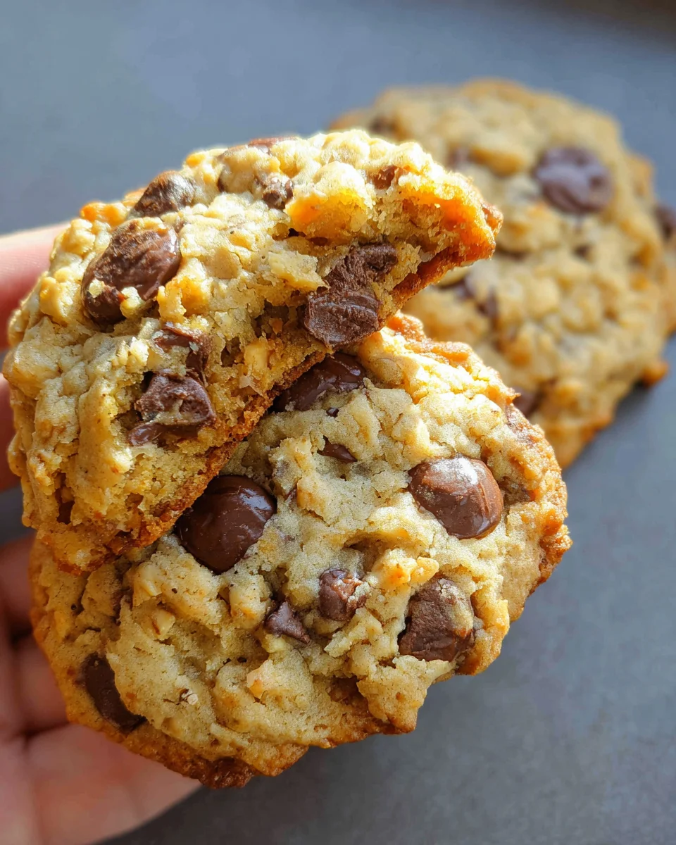 Peanut Butter Banana Cookies Peanut