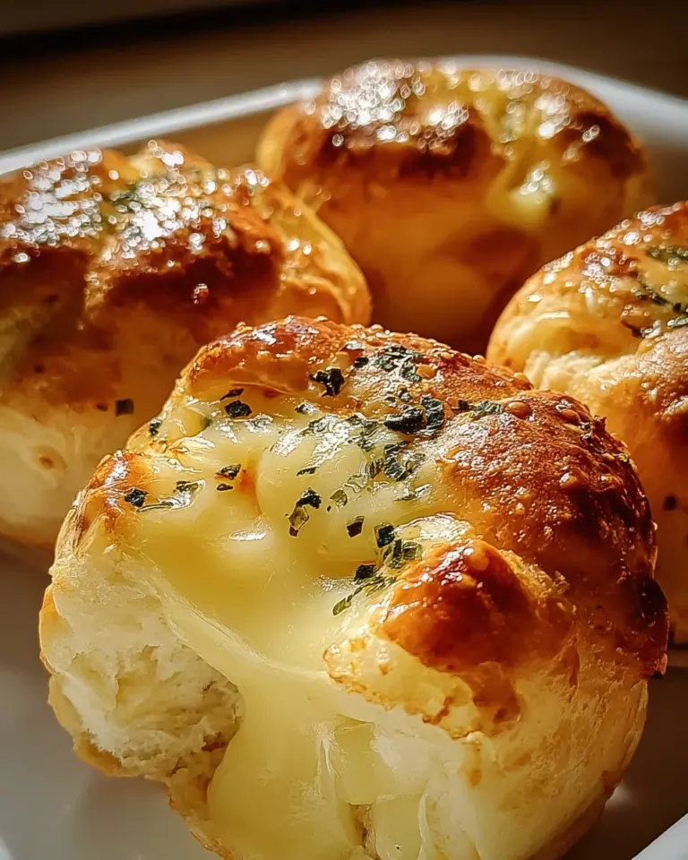 Pillsbury Biscuit Garlic Butter Cheese Bombs