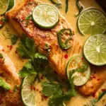 Poached Salmon in Coconut Lime Sauce Poached Salmon in Coconut Lime Sauce