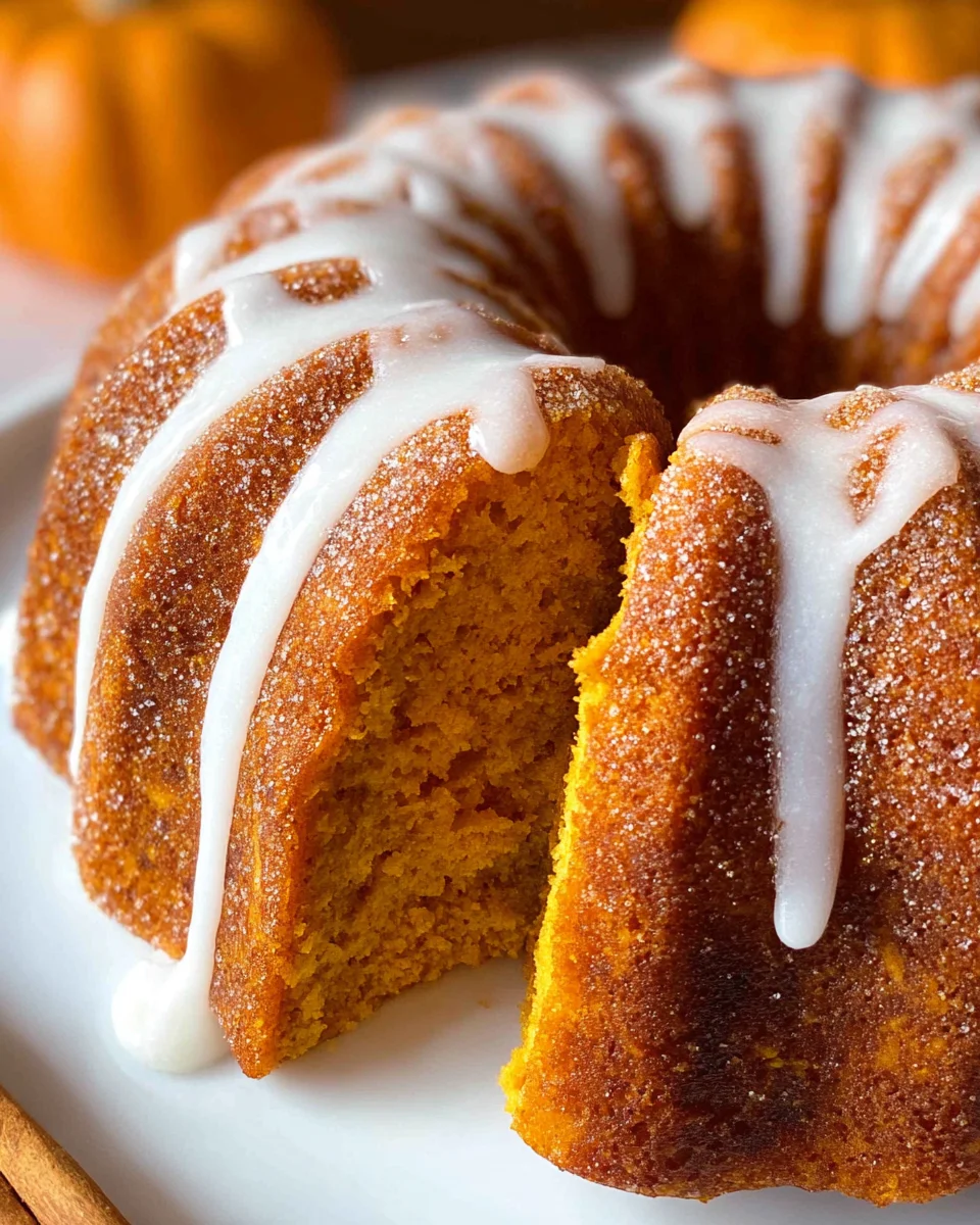 Pumpkin Bundt Cake Pumpkin