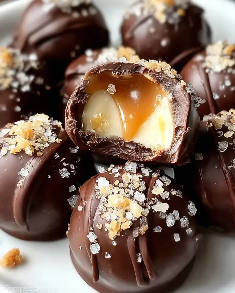 Salted Caramel Truffles