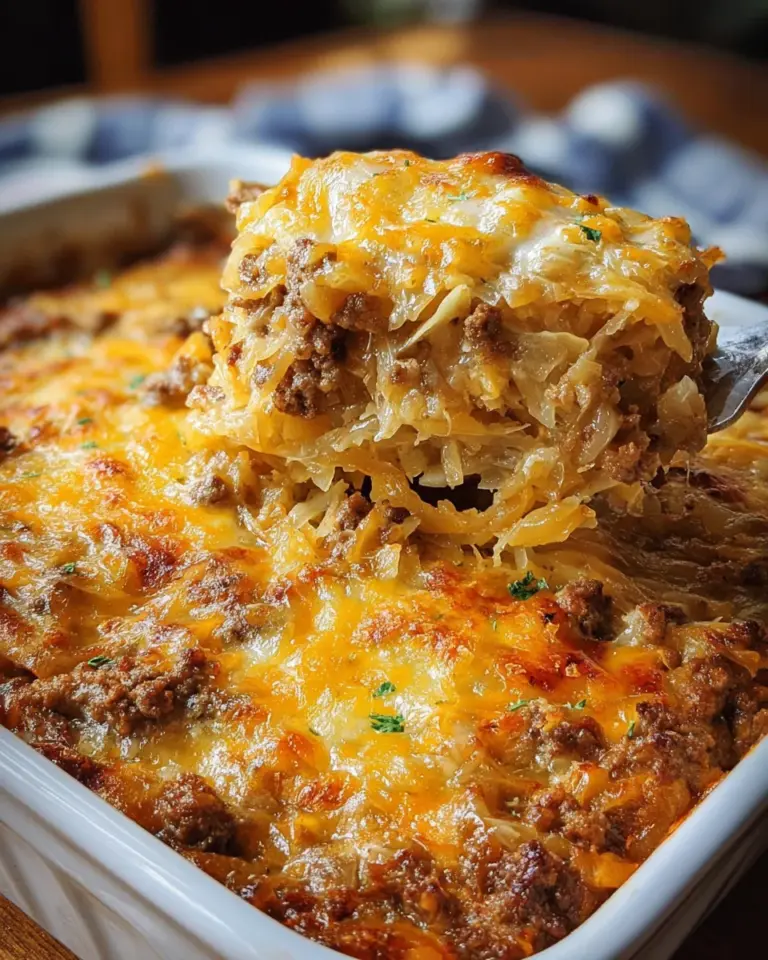 Sauerkraut Casserole