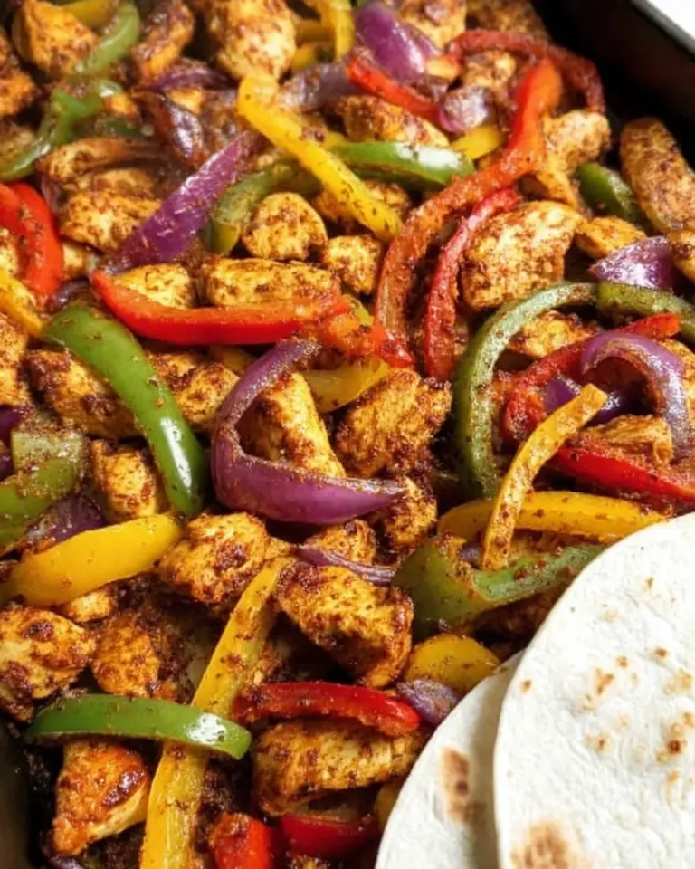 Sheet Pan Chicken Fajitas