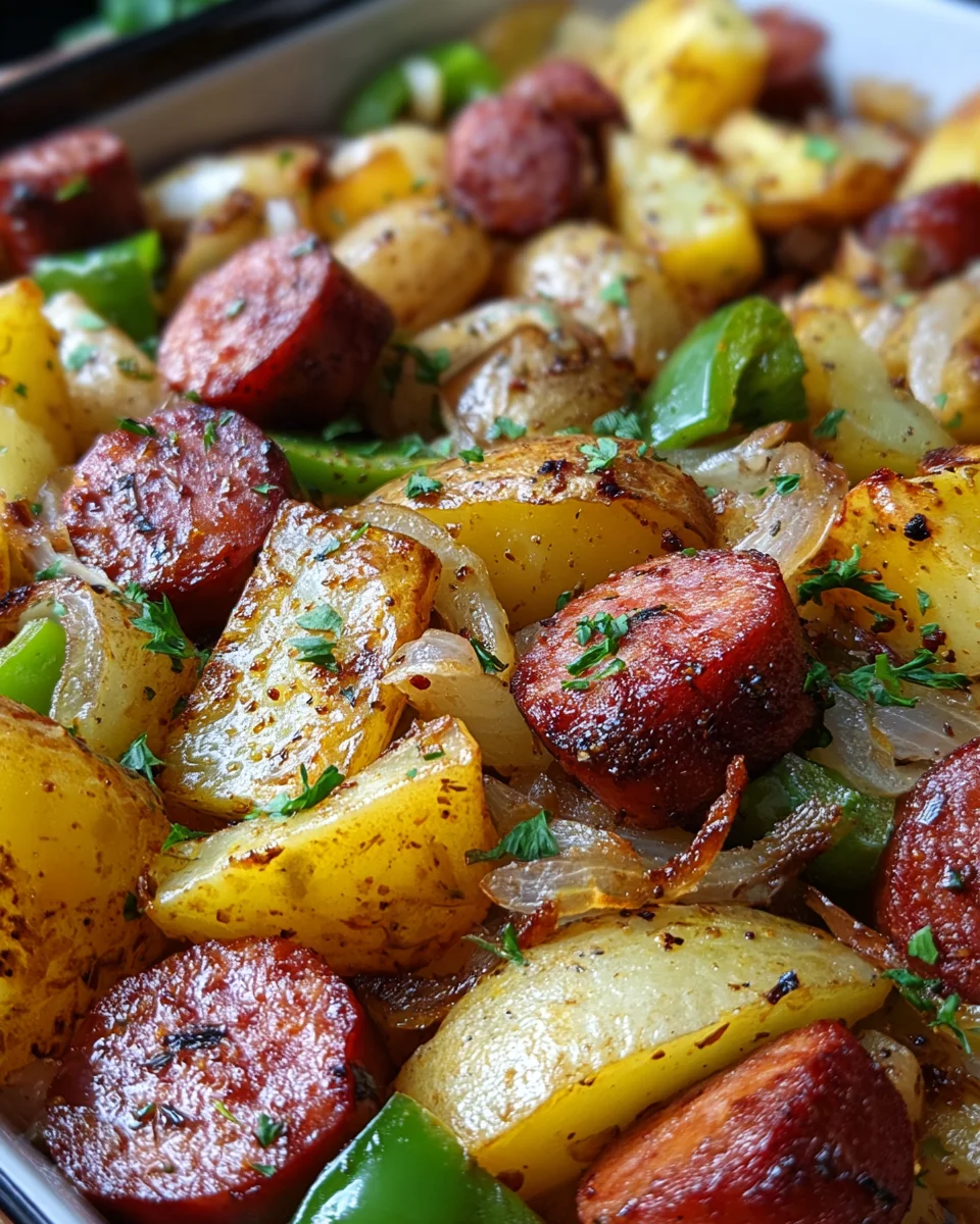 Smoked Sausage and Potato Bake Smoked Sausage and Potato Bake