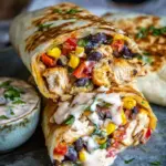 Southwest Chicken Wrap Southwest Chicken Wrap