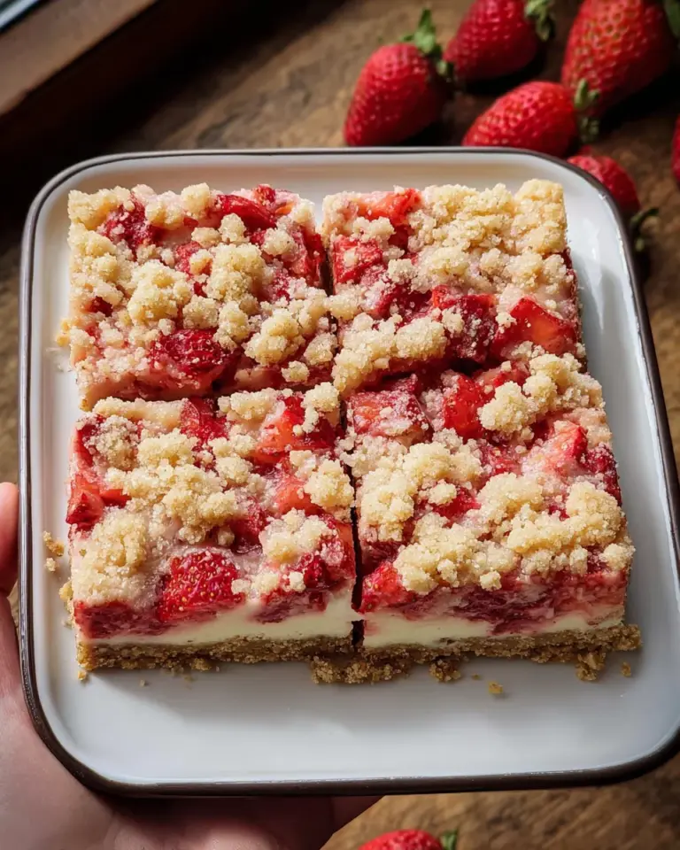 Strawberry Cheesecake Bars