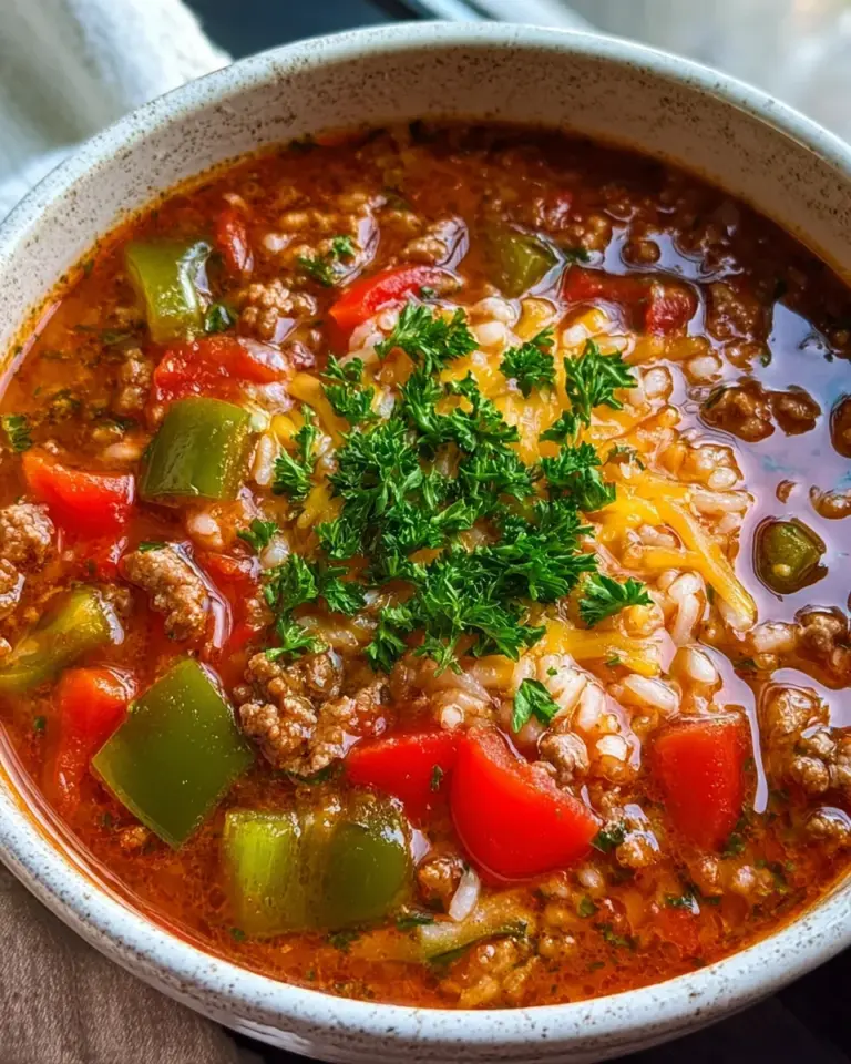 Stuffed Pepper Soup