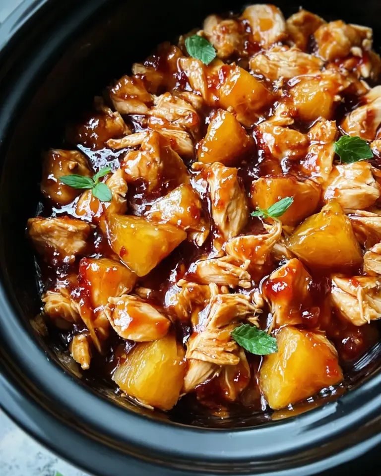 Sweet Hawaiian Crockpot Chicken