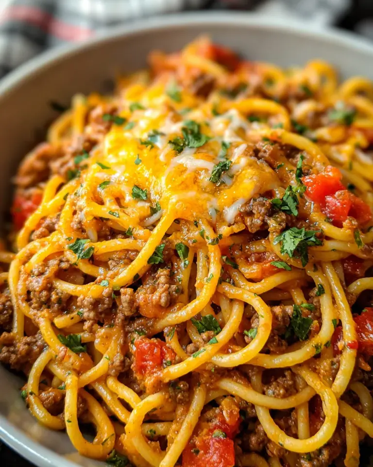 Taco Spaghetti