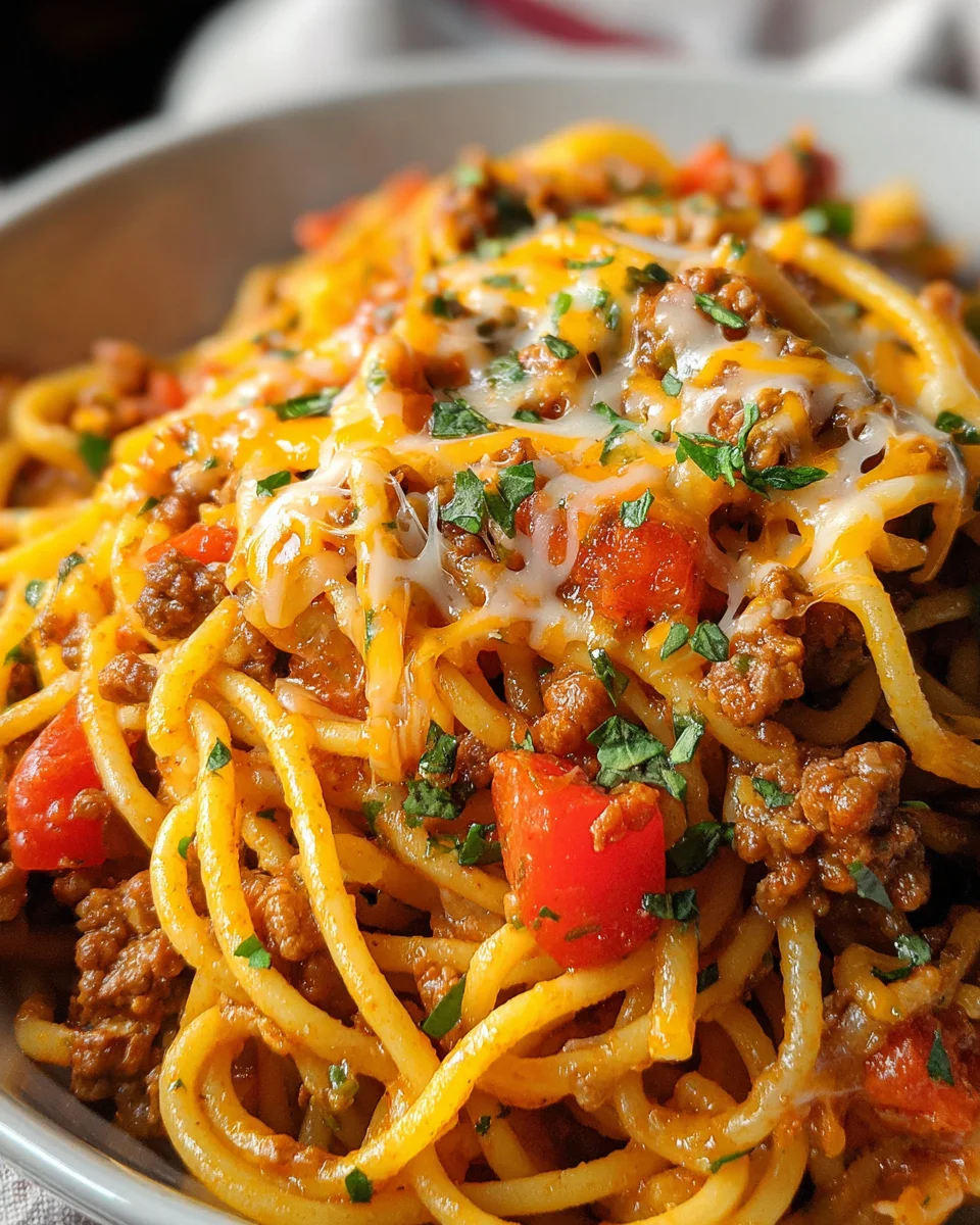 Taco Spaghetti Taco