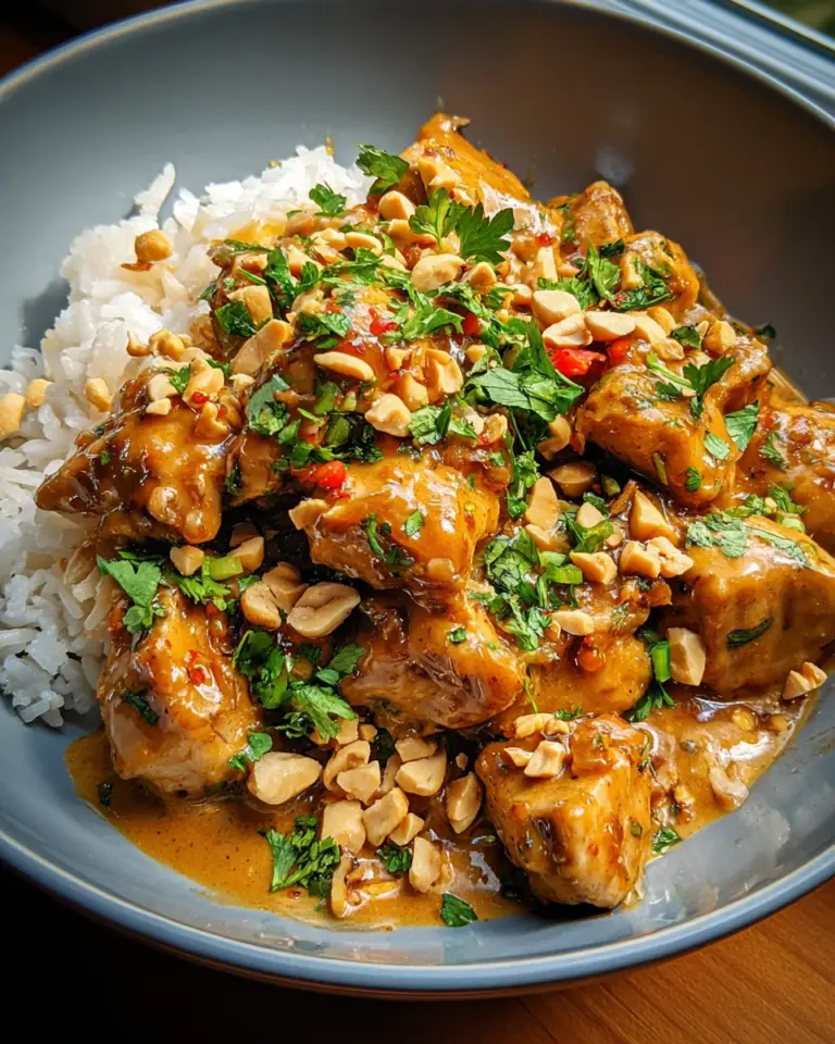 Thai Peanut Chicken