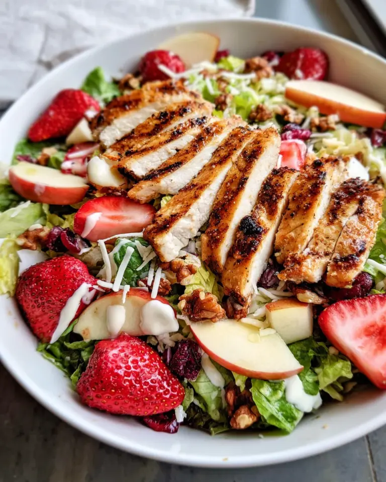 The Best Strawberry Chicken Salad