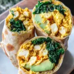 Tofu Scramble Wrap Tofu Scramble Wrap