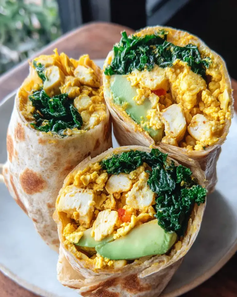 Tofu Scramble Wrap