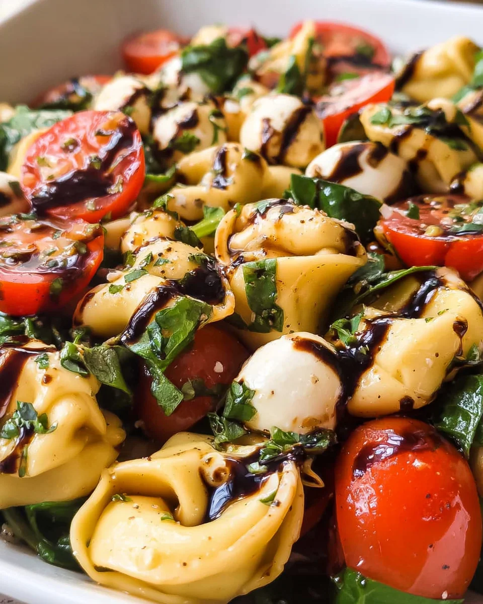 Tortellini Caprese Salad Tortellini