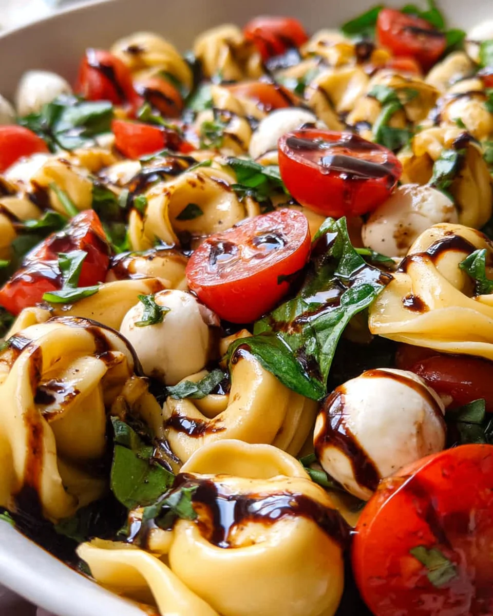 Tortellini Caprese Salad Tortellini