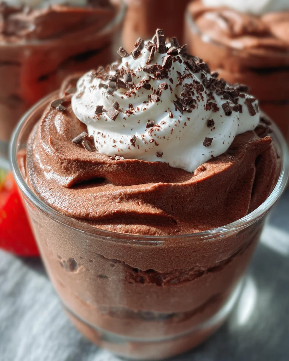 Vegan Chocolate Mousse with Aquafaba Vegan