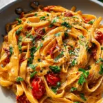 Vegan Creamy Sun Dried Tomato Pasta Recipe