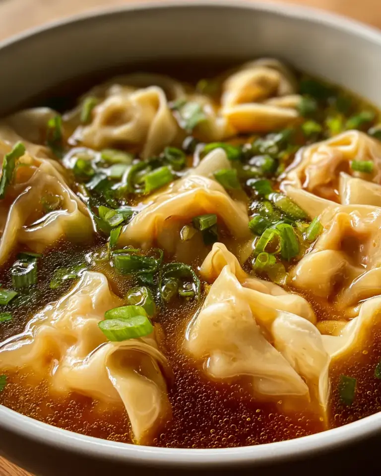 Wonton Soup Recipe